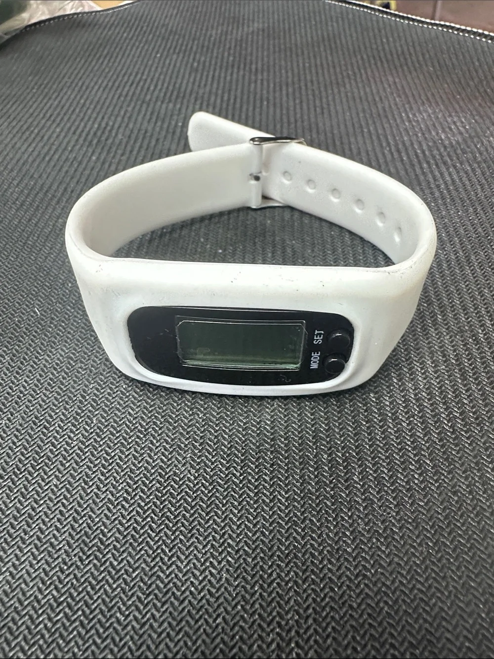 White Digital Fitness Tracker Watch - Unbranded
